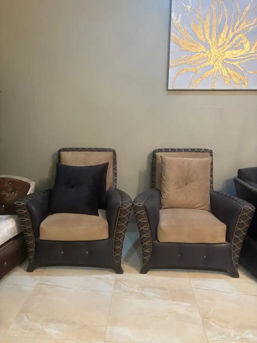طقم كنب اثاث 3