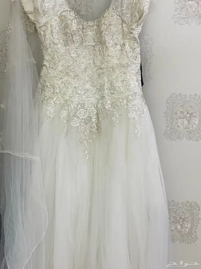 فستان زفاف للبيع ب700 2