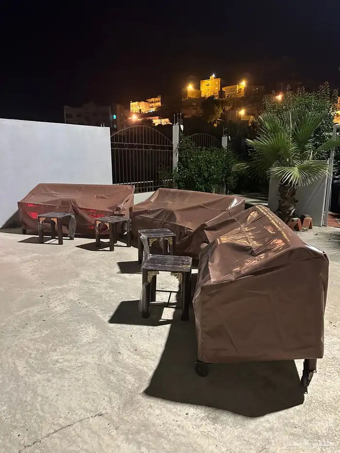 جلسات خارجية كراسي حديد 4