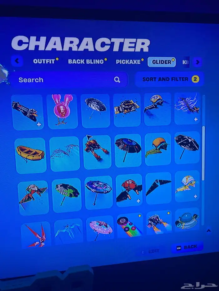 حساب فورت للبيع 30 ريال 35 سكن 64 شنطة 54 الدفع راجحي 7