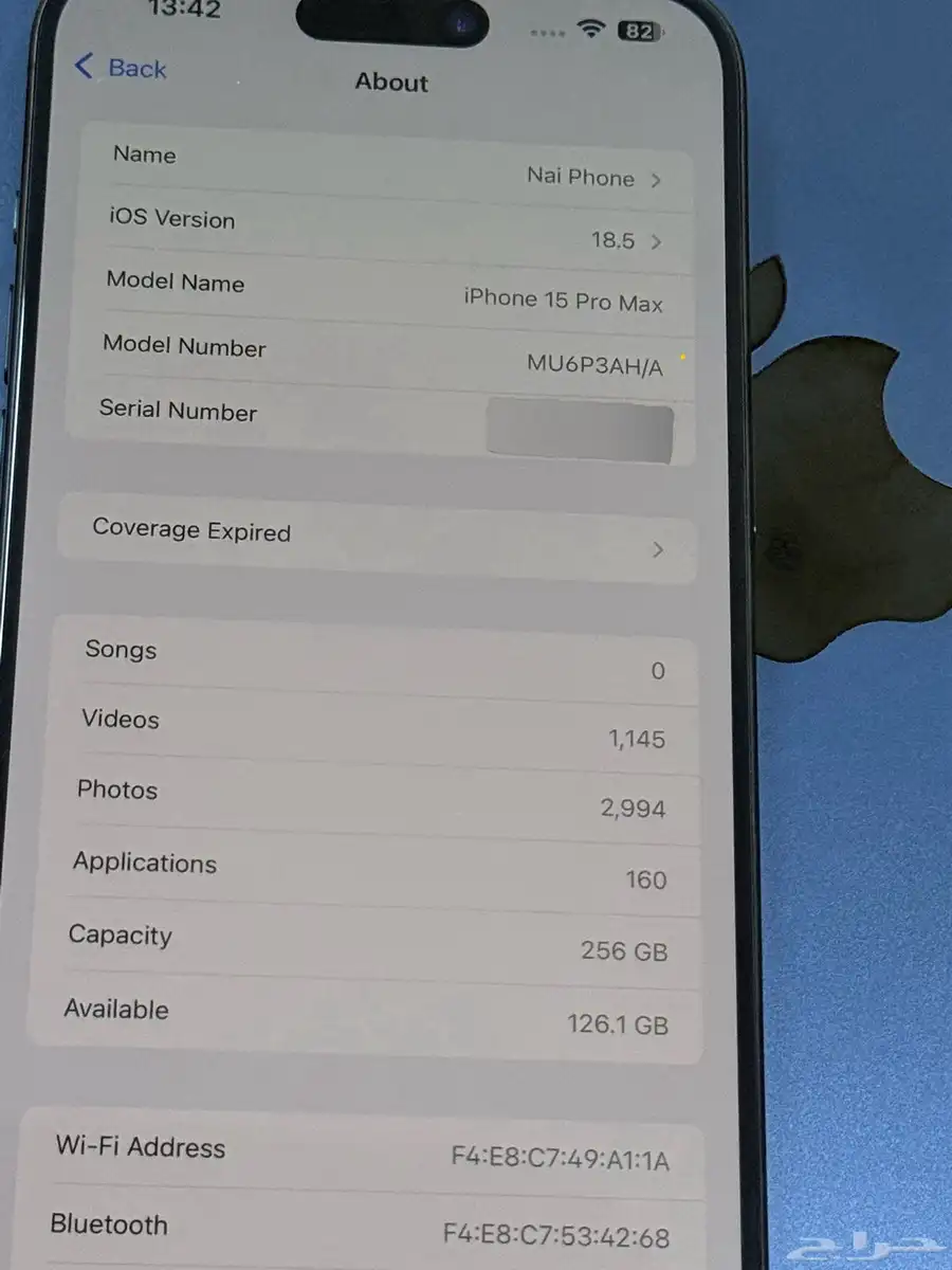 iPhone 15 Pro Max 256 Black Titanium 4