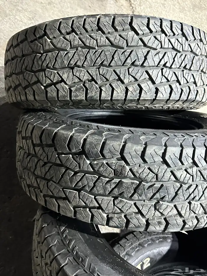 كفرات نص حجري هنكوك مقاس 265 70 17 4