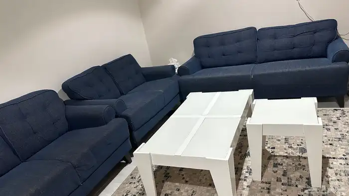طقم كنب وطاولات وزوليه وستاره 0