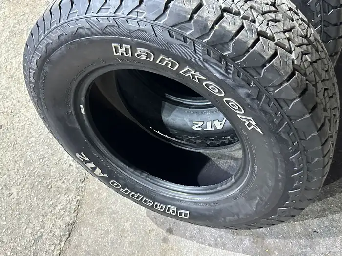 كفرات نص حجري هنكوك مقاس 265 70 17 3