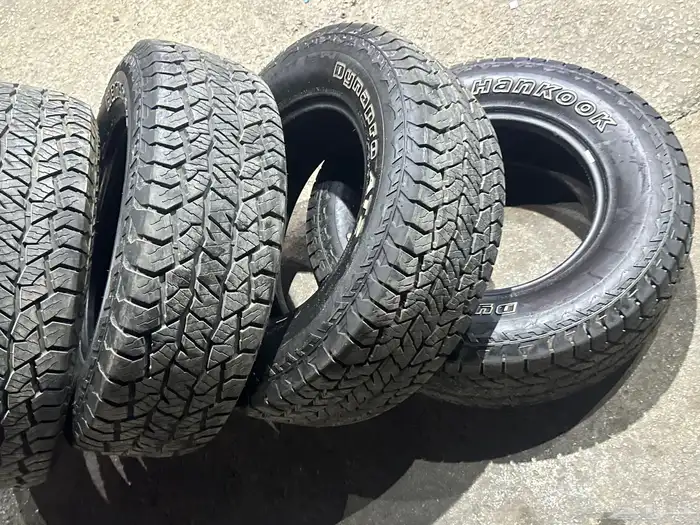 كفرات نص حجري هنكوك مقاس 265 70 17 23