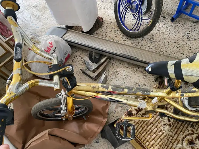 سيكل كوبرا ذهبي مافيه اي ضرر السعر 150 2