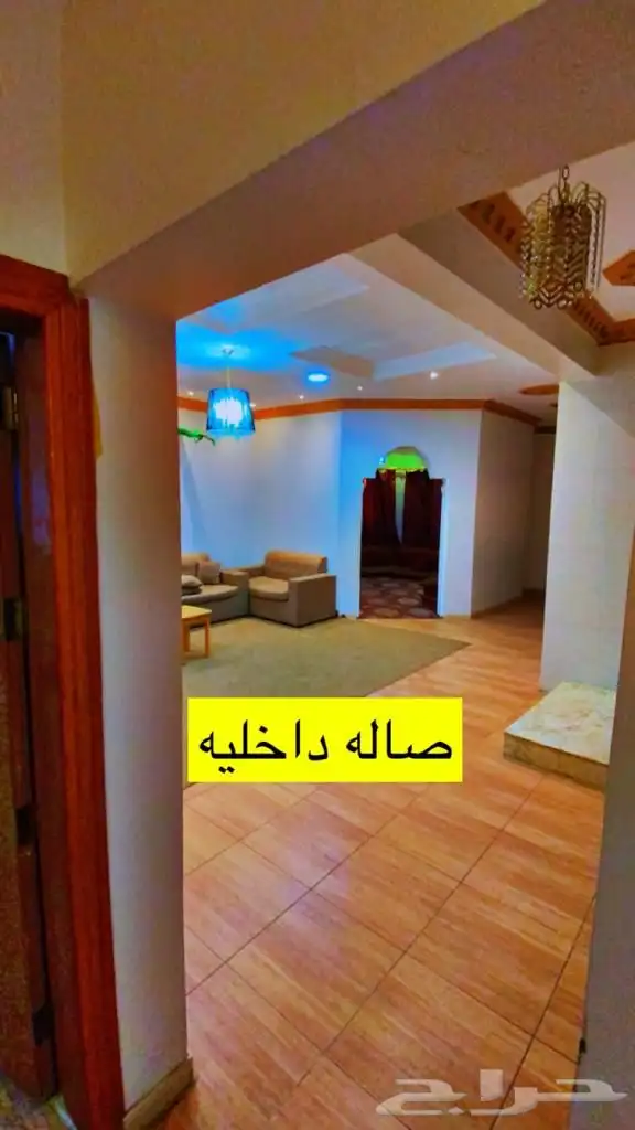 فله فاخره للايجار اليومي في احد رفيده مؤثثه حي الخليج 13