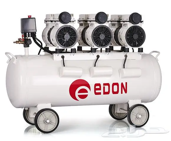 كومبرسر هواء كاتم صوت بدون زيت 50 لتر و 100 لتر 2