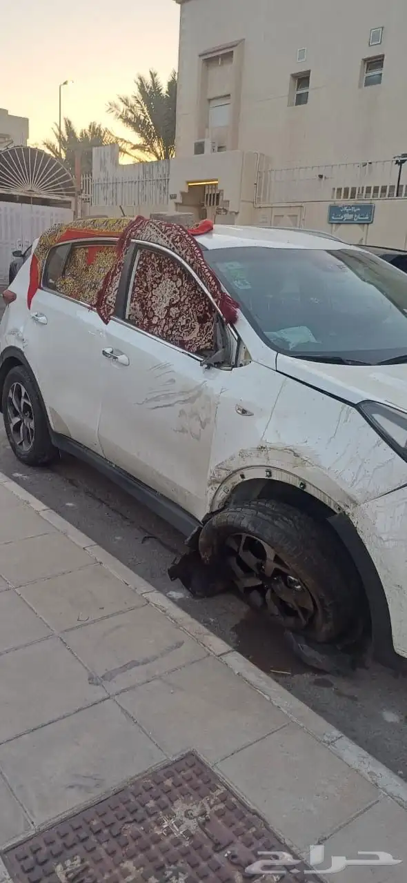 كيا سبورتاج مصدوم تم البيع 3