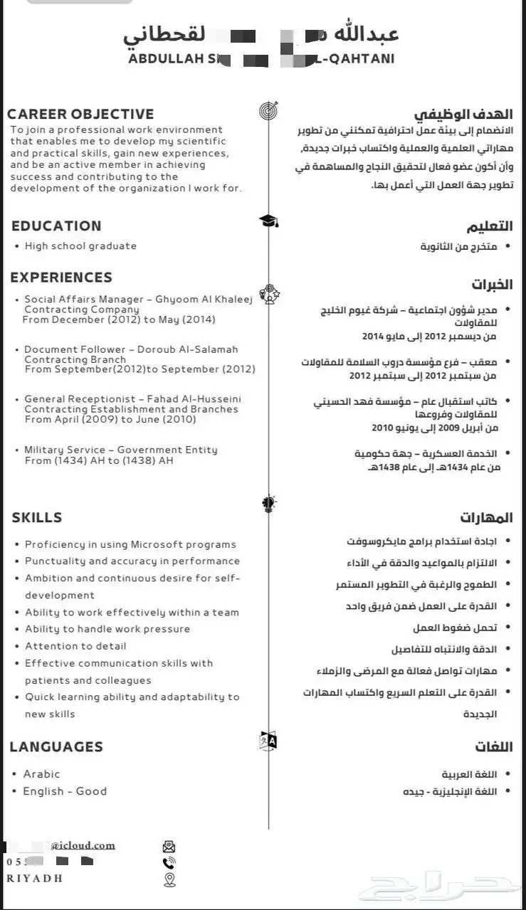 CV بنظام ATS 2