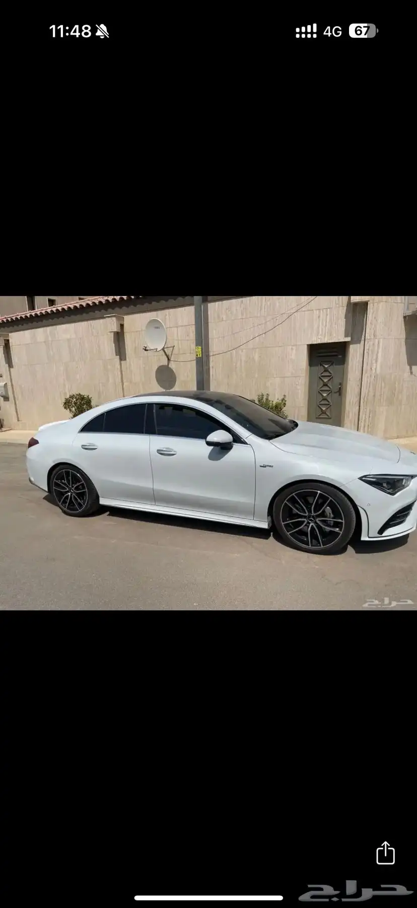 CLA 35 AMG 2021   ممشى 58 الف 2