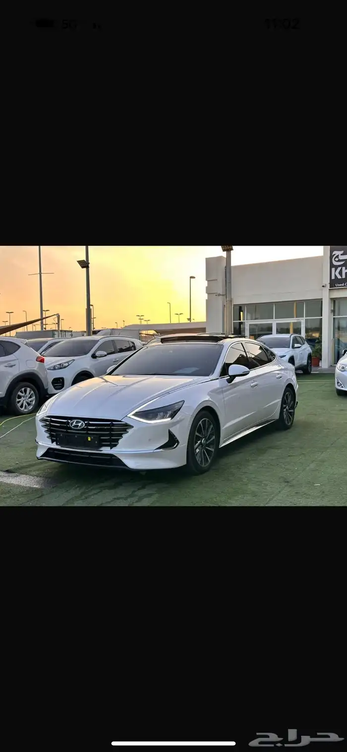 للبيع سيارة هونداي سوناتا موديل 2020 مستوردة من كوريا 2