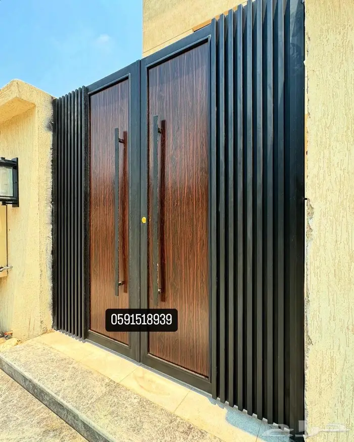 ابواب كلادينج بحديد مجلفن ضدا الصدأ 20 بضمان موثق 34