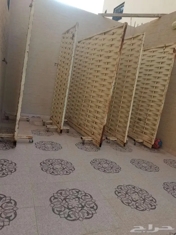 ساتر حديد طول 9متر بعرض2 متر إرتفاع 2 متر 1