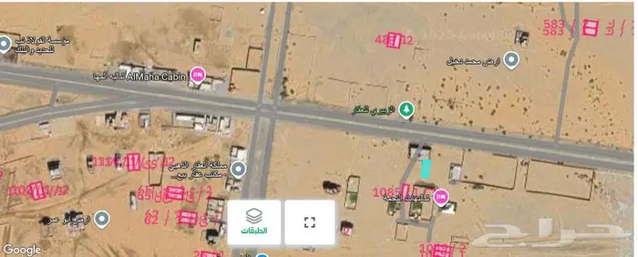 للبيع قطعة ارض في مخطط النجمة شارع 25م 1