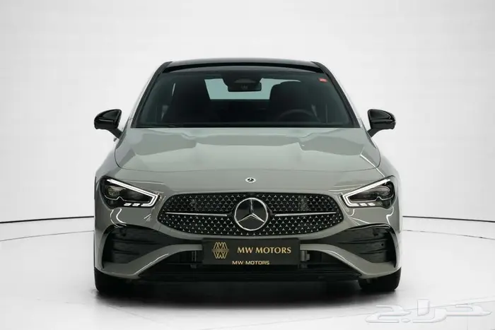 مرسيدس CLA 200 موديل 2026 أصفار خليجي رمادي ألبين أسود 1