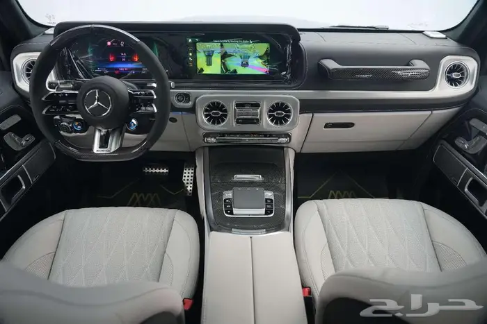 مرسيدس G 63 موديل 2025 أصفار خليجي أزرق ماجنو أبيض 5