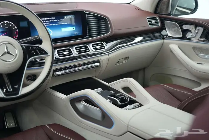 مرسيدس مايباخ GLS 600 موديل 2025 أصفار خليجي رمادي سيليكون 9