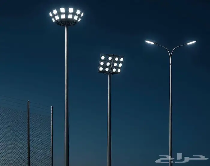 توريد وتركيب وتشغيل اعمده اناره 0