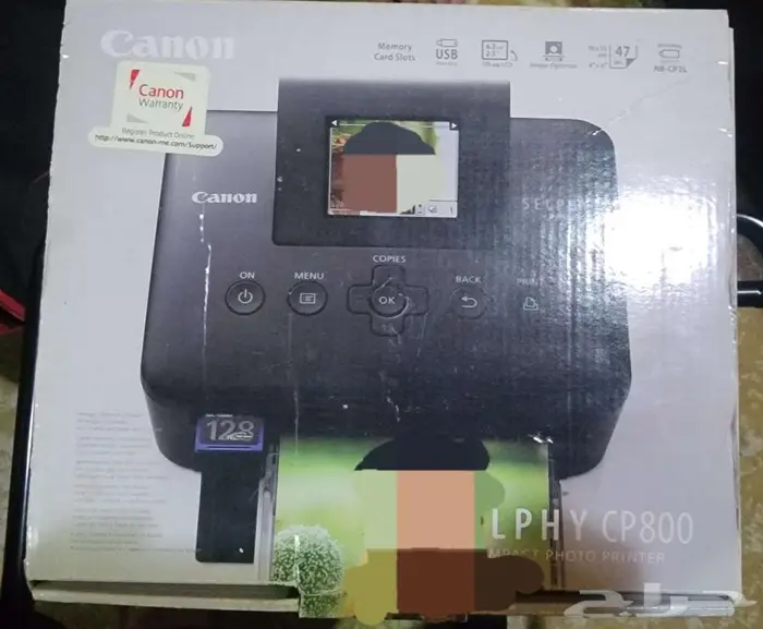 طابعة صور كانون SELPHY CP800 جديدة 1