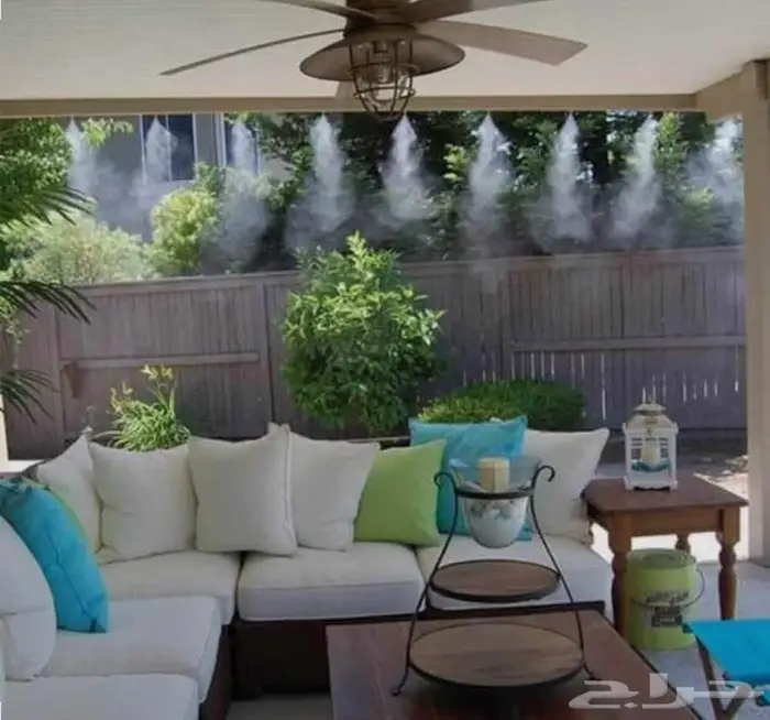 أنظمة رذاذ وضباب وشبكات الري 1