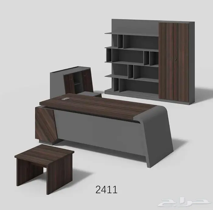 طقم مكتب فخم مدير كراسي كنب 31