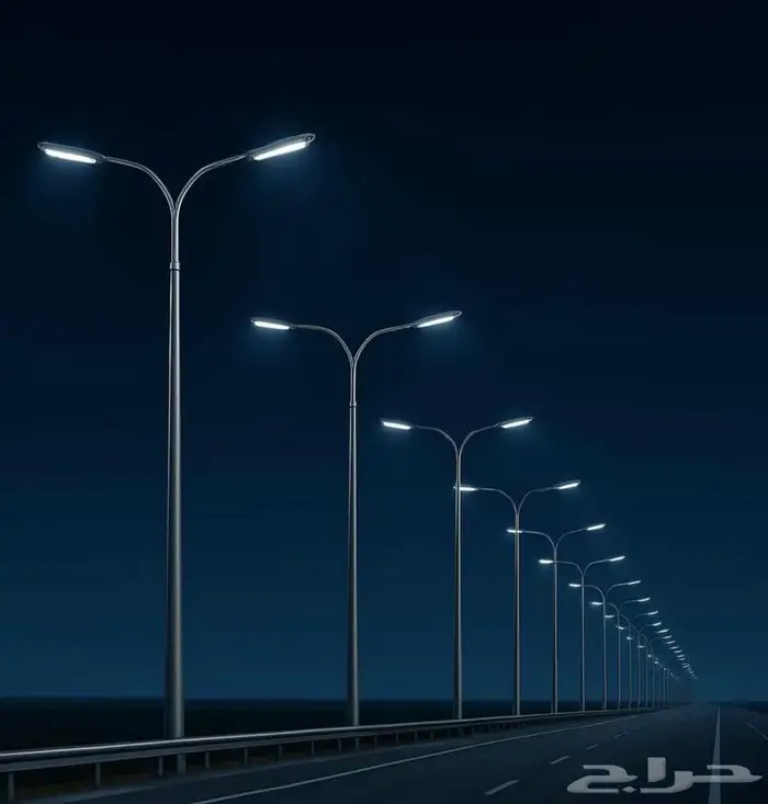 توريد وتركيب وتشغيل اعمده اناره 3