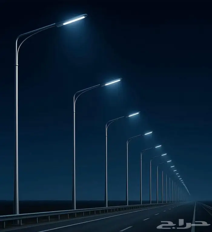 توريد وتركيب وتشغيل اعمده اناره 1