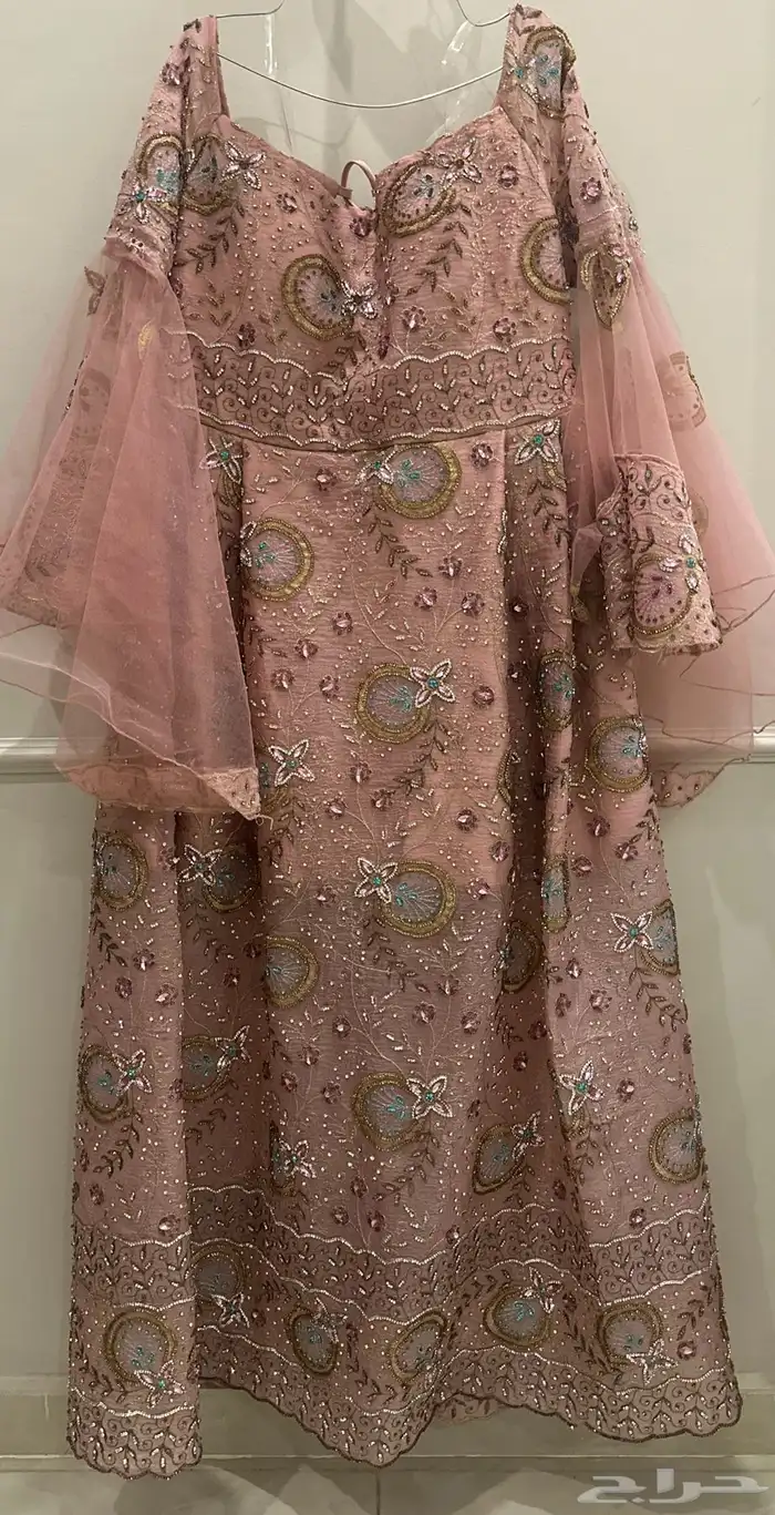 فستان سهره او عضيه جديد تفصيل مصممه 0