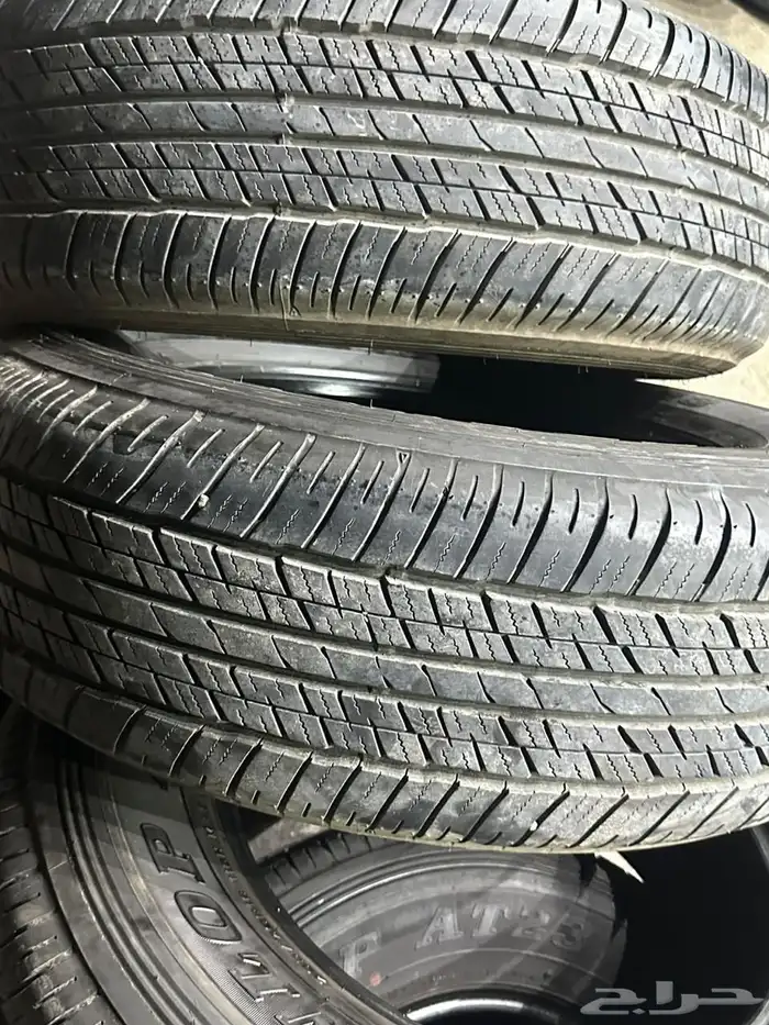 كفرات دنلوب وكاله مقاس 265 70 18 10