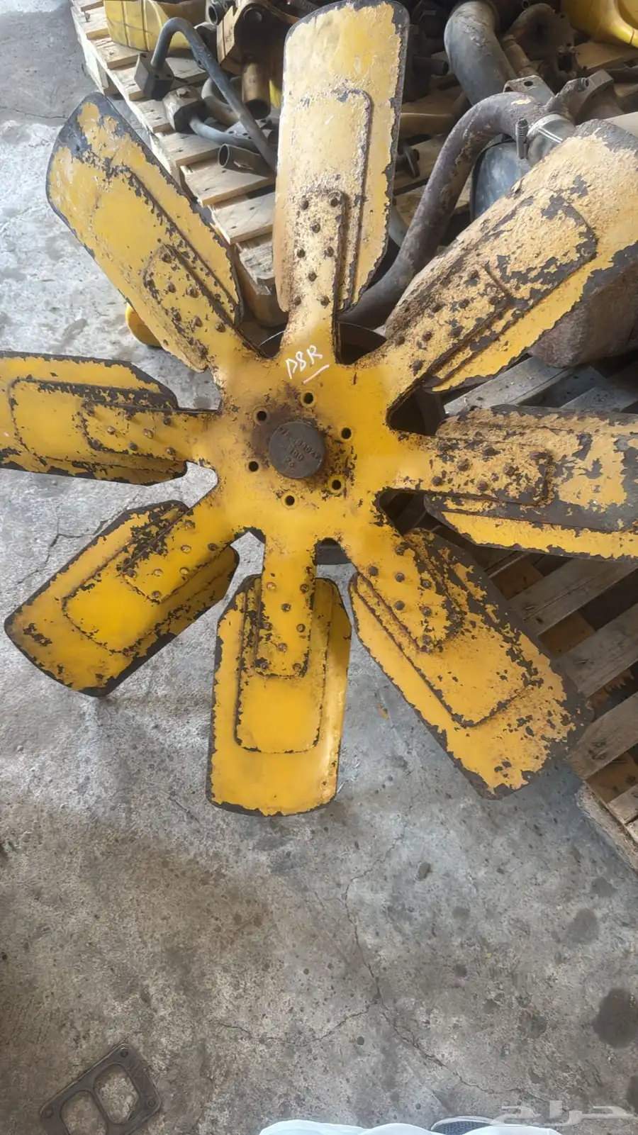 مروحة شداد بكرة D8R 1