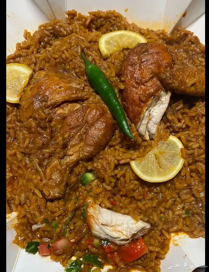 كبسة دجاج وولحم 1