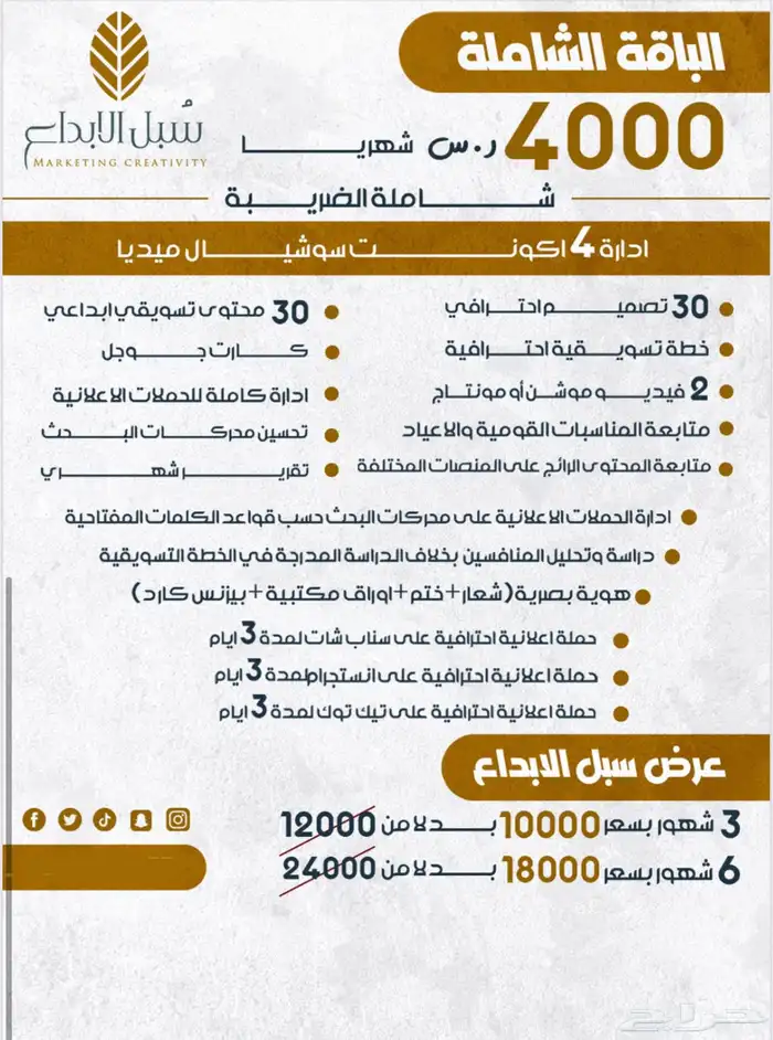 تسويق الكتروني وادارة حسابات 3