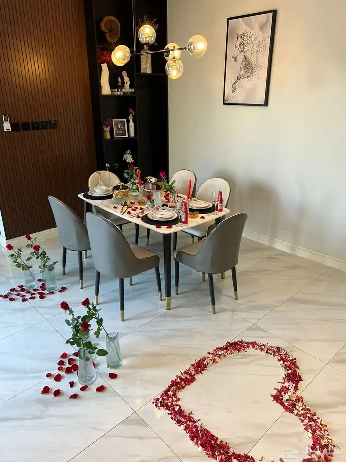 تنسيق ذكرى زواج وتجهيز غرف عرسان 16