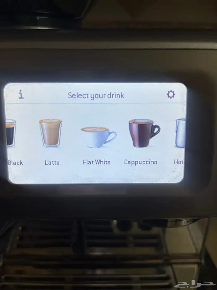 ماكينة بريفيل باريستا تتش شاشه لمس اتوماتيكه ملونه ا 15