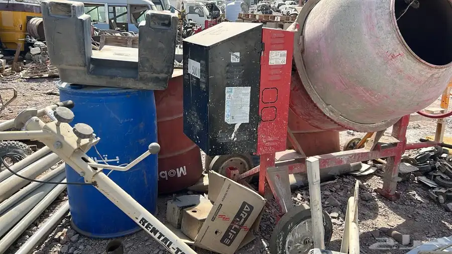 خلاطات أسمنت موديل 2023 مع مراوح هيلوكبتر 3