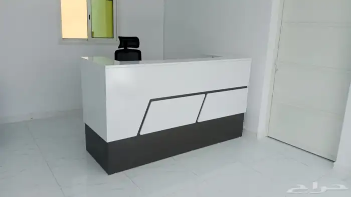 مكاتب لون ابيض و رصاصي مكاتب مدير مكاتب زجاج مكاتب مودرن 37