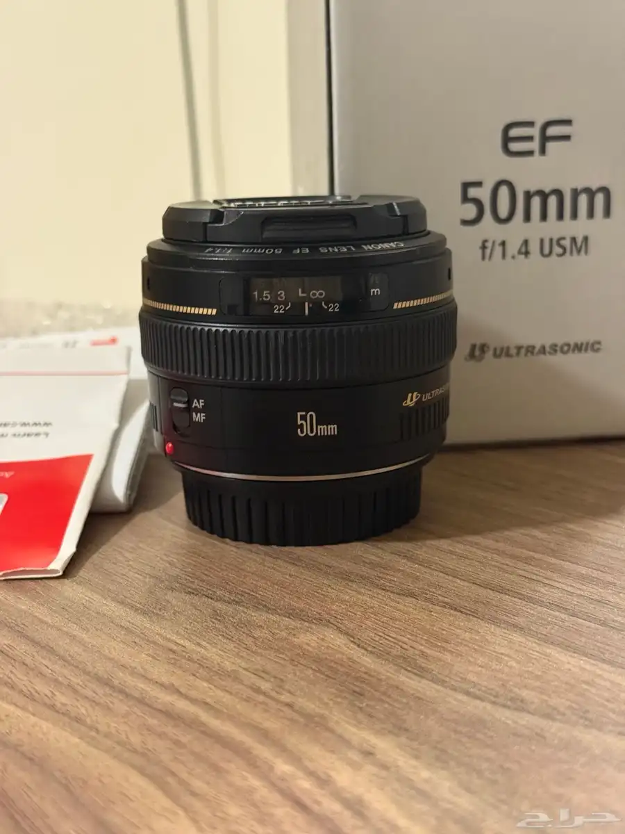عدسة كانون 50mm 2
