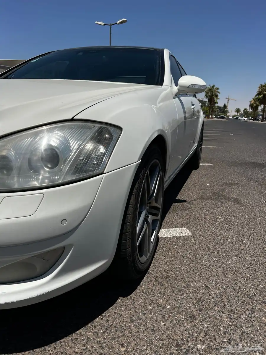 مرسيدس S 350 2008 أبيض 7
