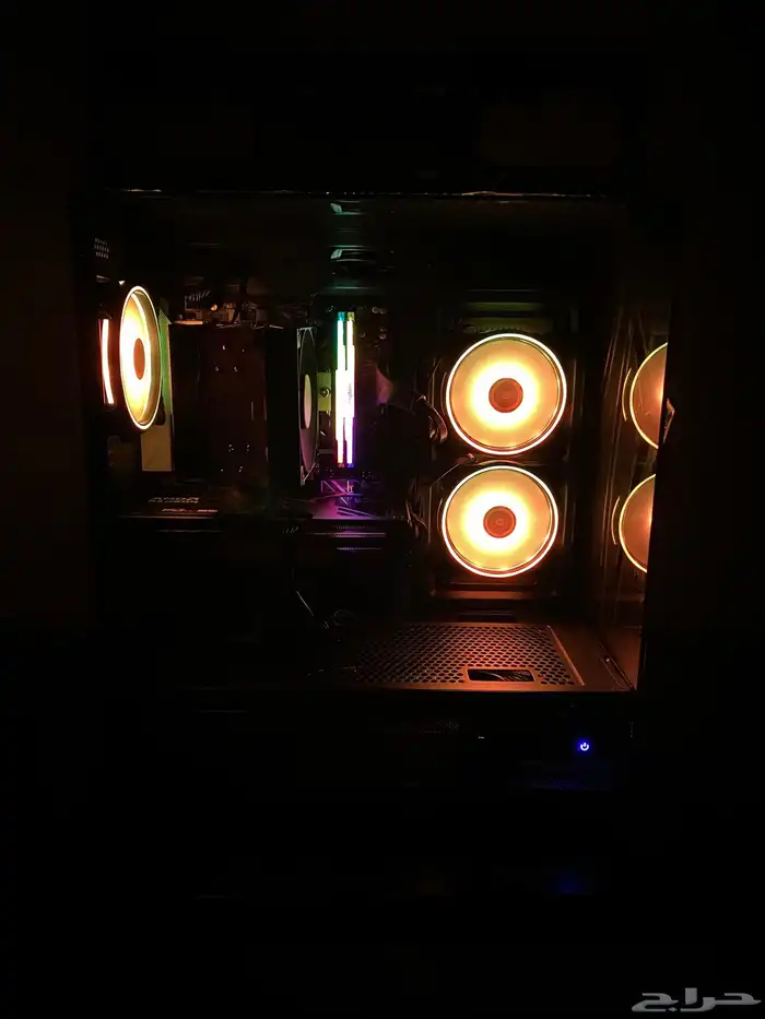 تجميعة بي سي اقتصادية كرت 9060XT 16GB 7