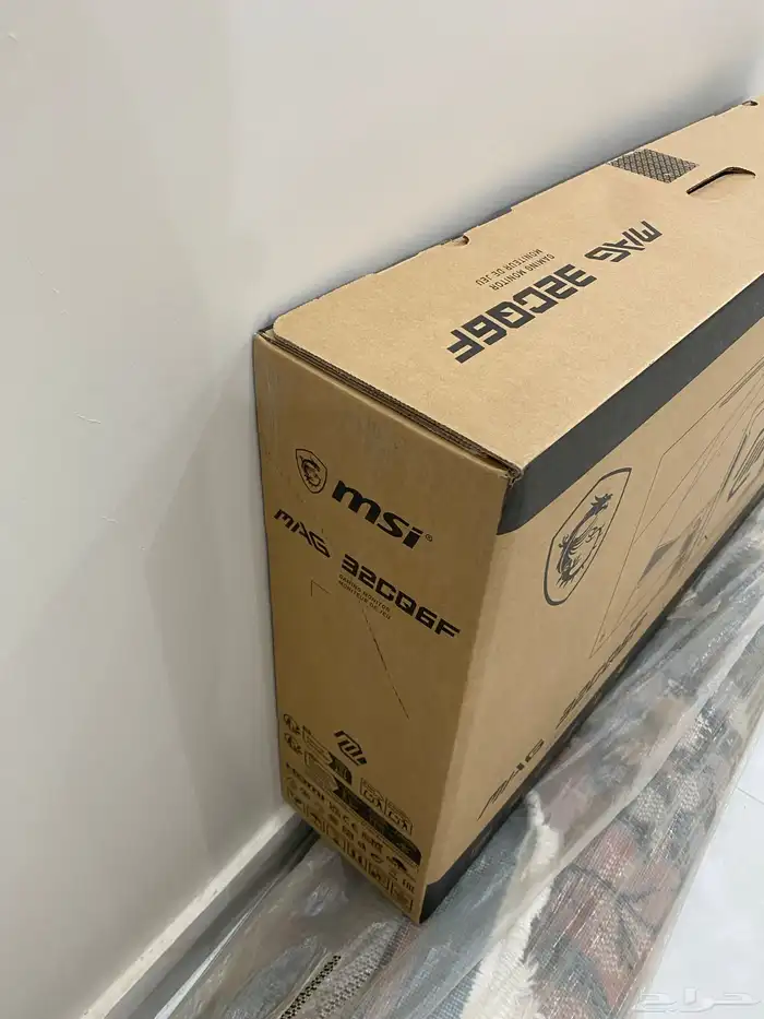 شاشة قيمنق msi جديده من جرير عليها ضمان 0