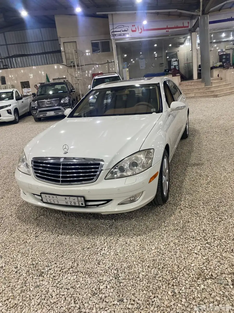 مرسيدس S550 موديل 2008 ماشية 199000 2