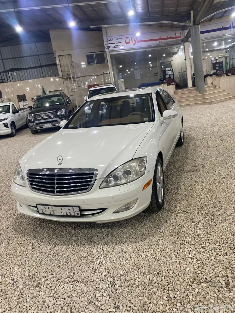 مرسيدس S550 موديل 2008 ماشية 199000 3