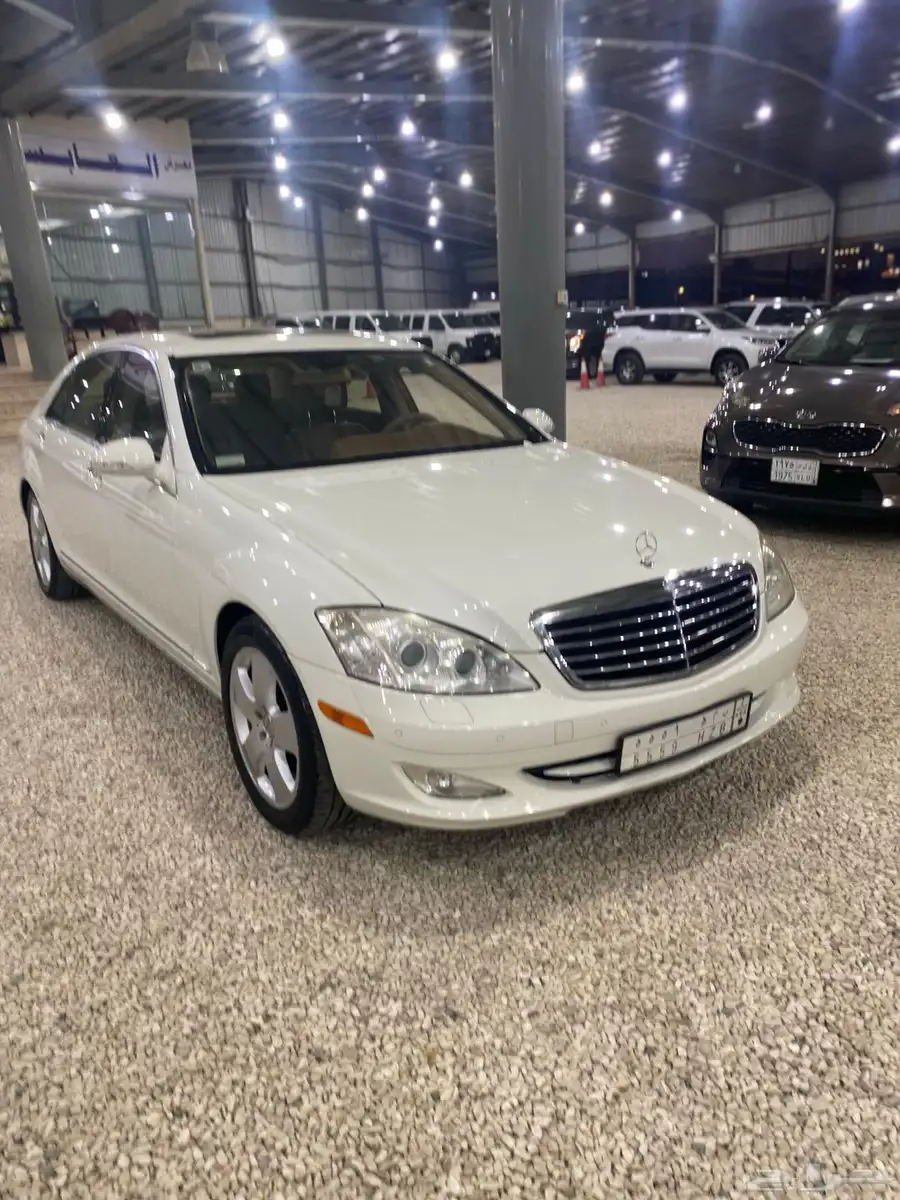 مرسيدس S550 موديل 2008 ماشية 199000 0