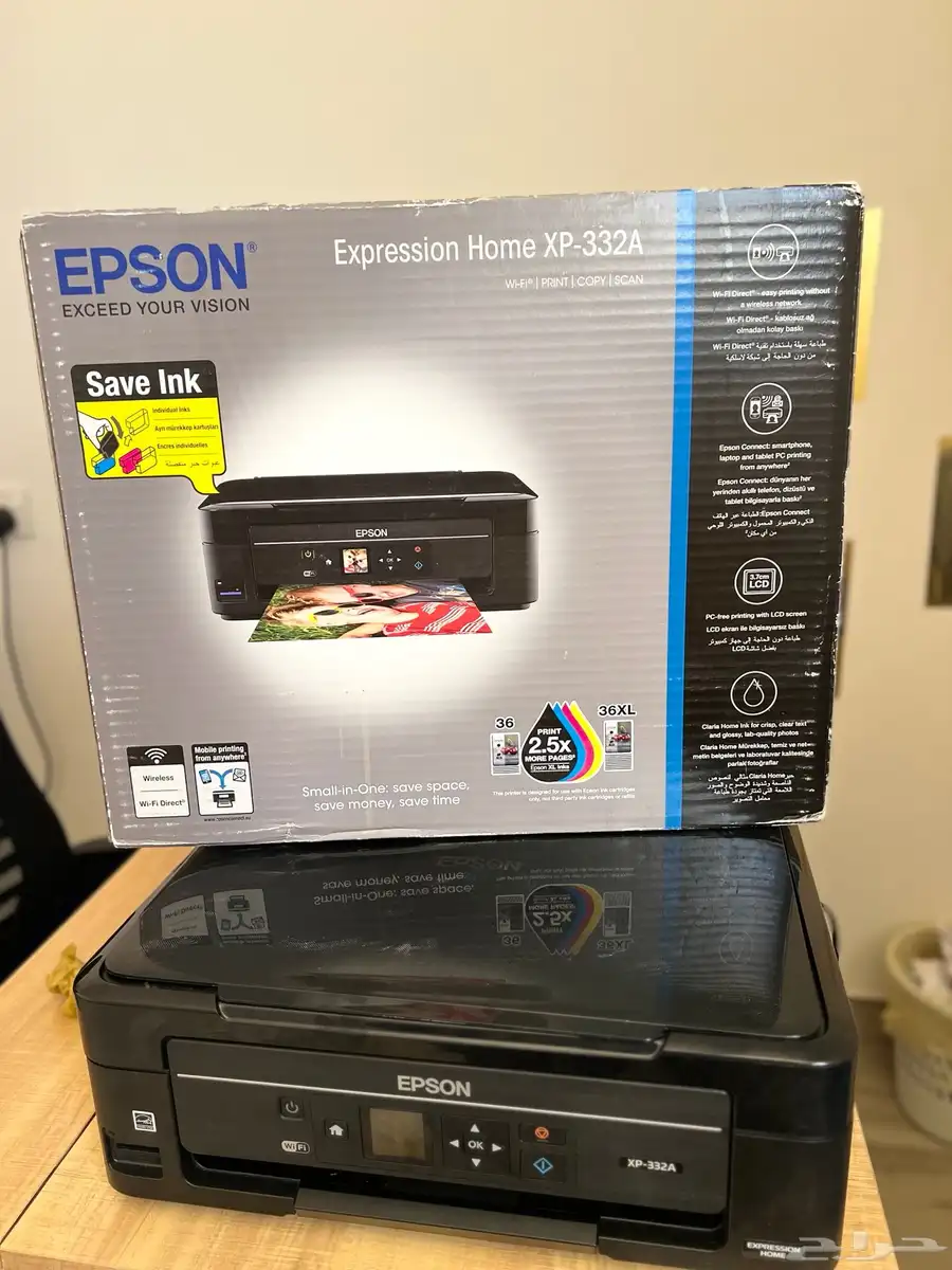 طابعة hp 4