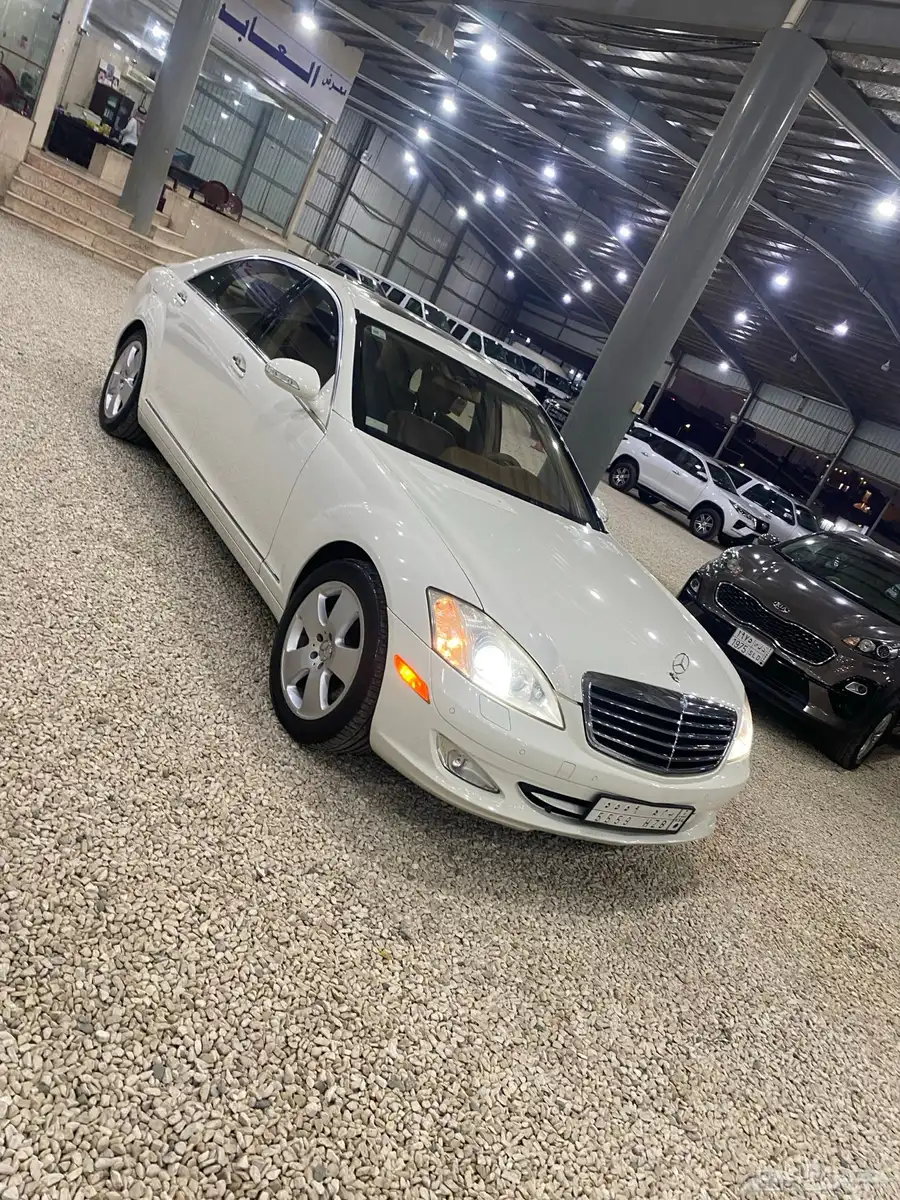مرسيدس S550 موديل 2008 ماشية 199000 6