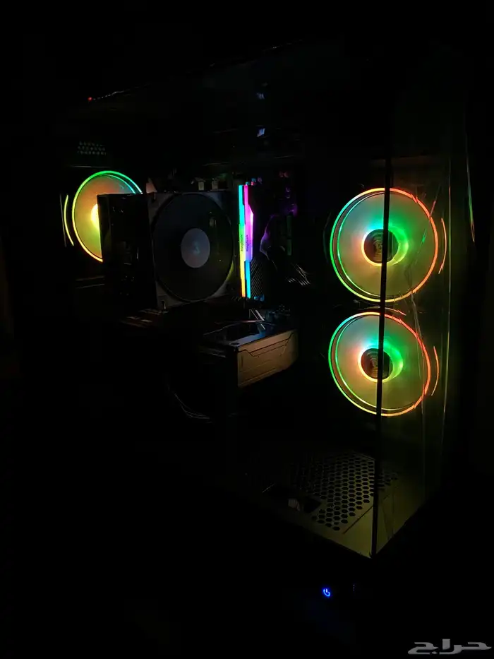 تجميعة بي سي اقتصادية كرت 9060XT 16GB 9