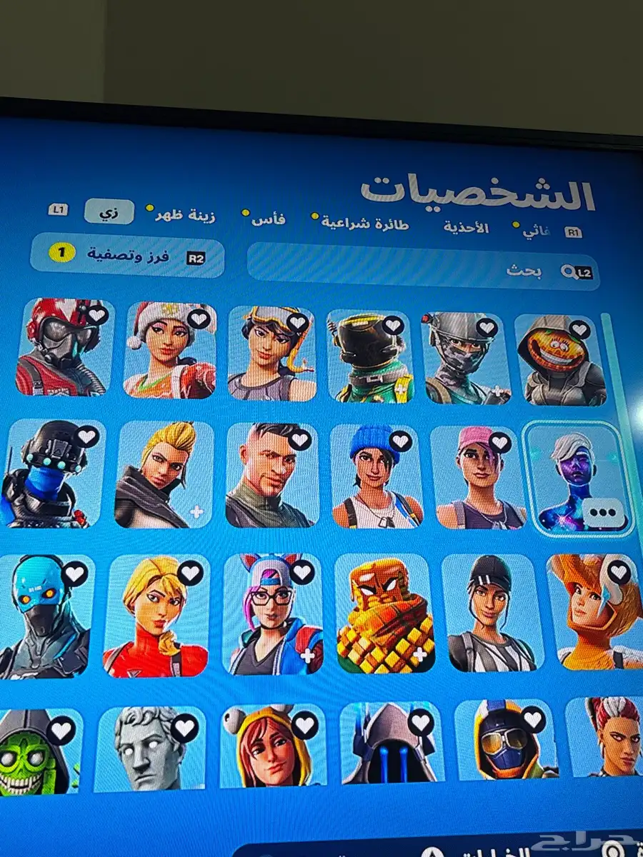 حساب فورت نايت نادر 5