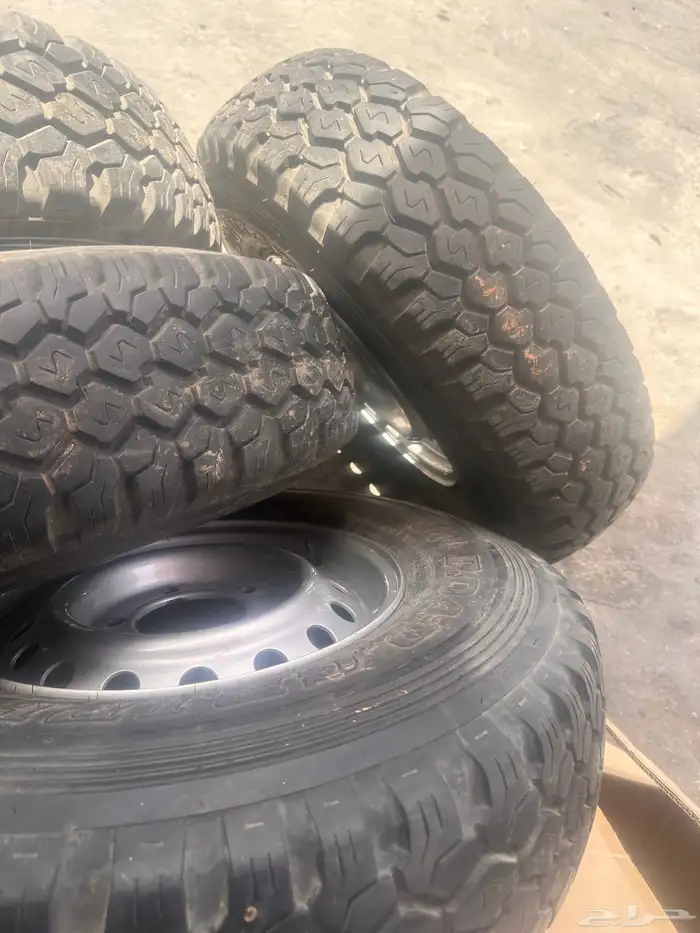جنوط هلل اصلي مع كفرات دنلوب 235 85 16 7