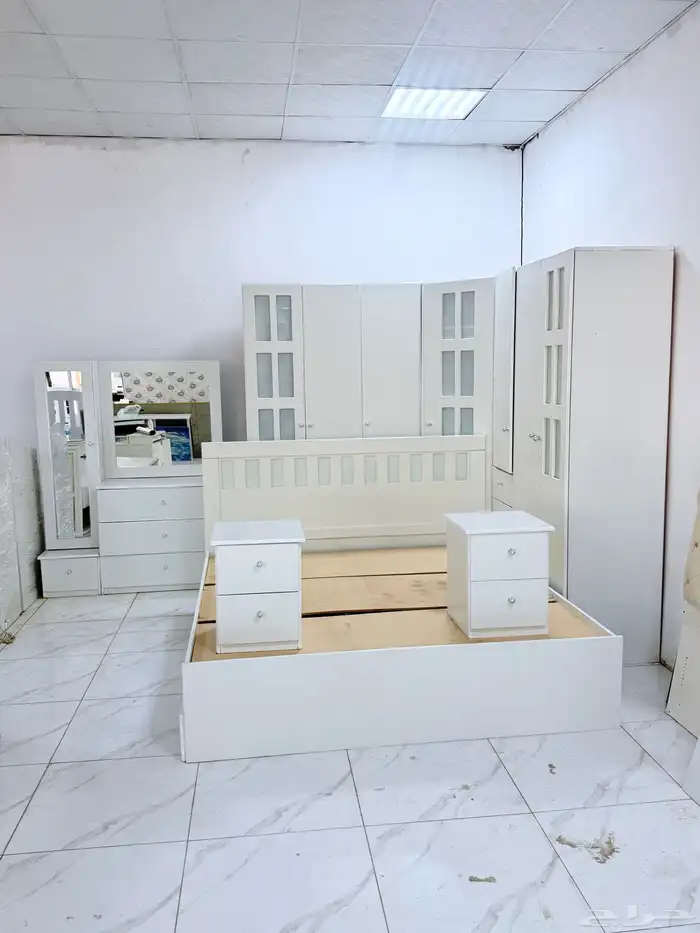 bedroom set ksa made Corner wardrobe spacious 0